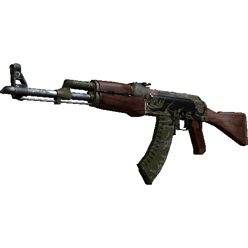 AK-47 | 美洲猛虎 (略有磨损)