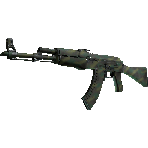 AK-47 | 丛林涂装 (略有磨损)