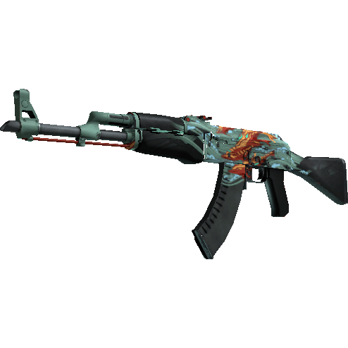 AK-47 | 深海复仇 (略有磨损)